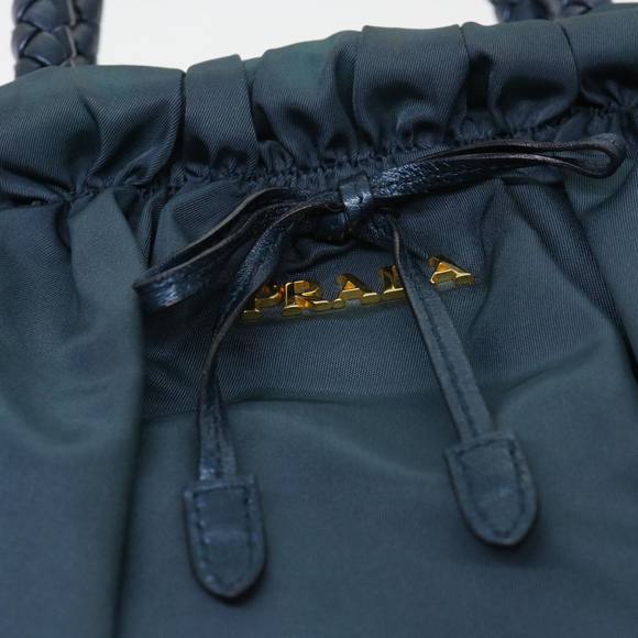 PRADA Hand Bag Nylon 2way Blue Auth bs4753 - Picture 8 of 16